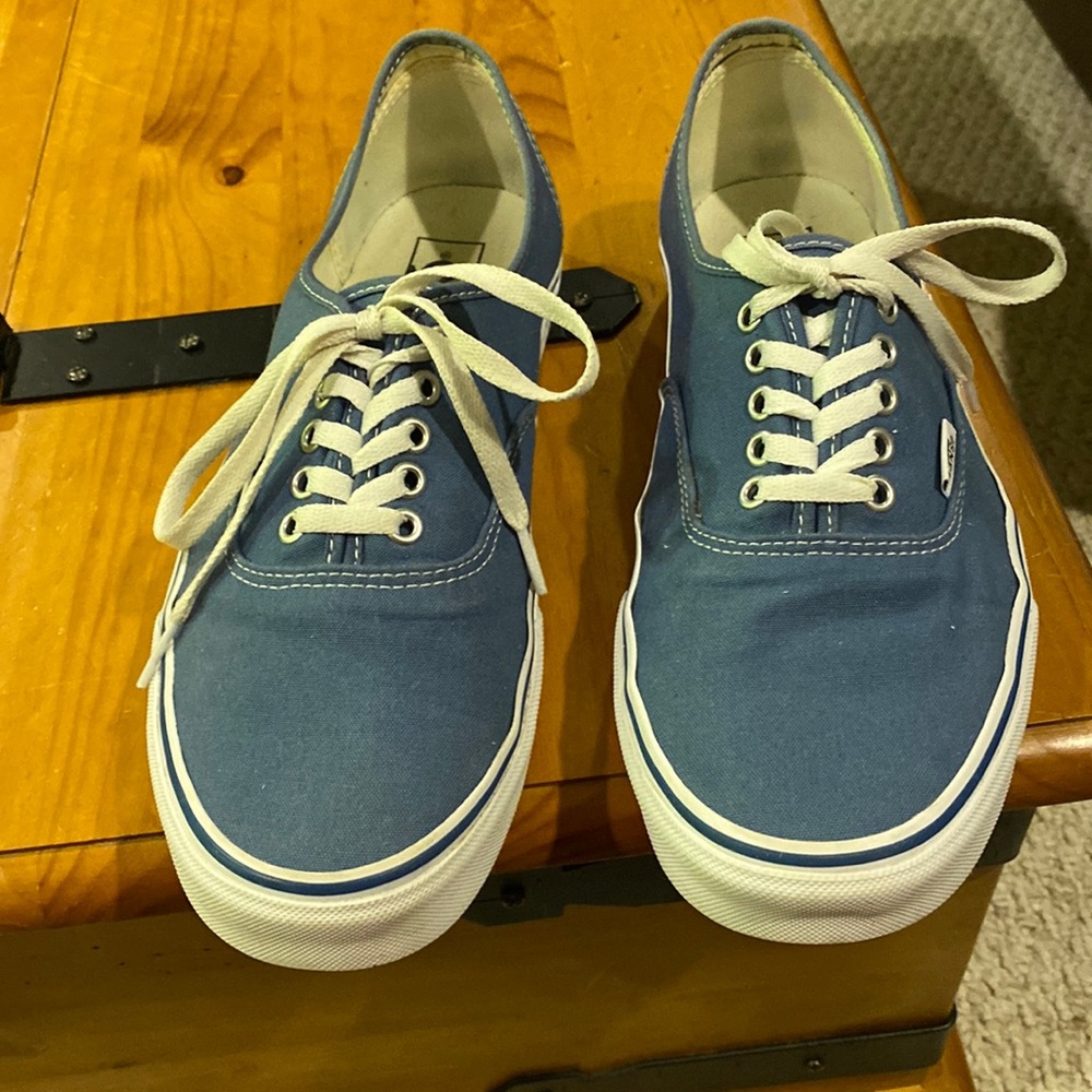 Vans size 12 mens.Blue without box.Used.